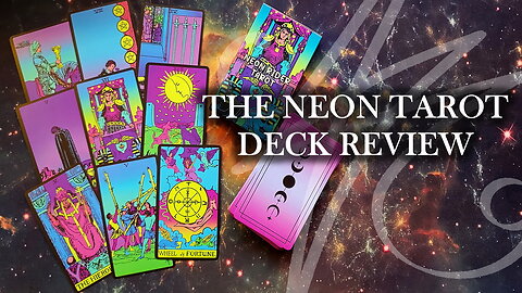 The Neon Rider Tarot - Deck Review with J.J. Dean