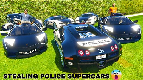 GTA 5 Stealing police supercars | GTA 5 gameplay |