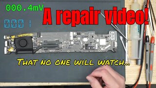 Paul fixes a MacBook logic board at Rossmann Repair