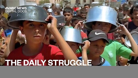 The daily struggle for food in Gaza: Battling hunger in a war zone