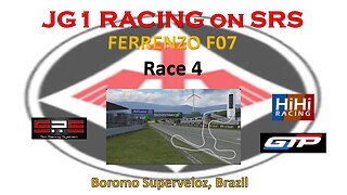 JG1 RACING on SRS - Race 4 - FERRENZO F07 (VRC mod) - Boromo Superveloz - Brazil