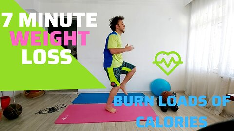 7-Minute Weight Loss Workout at Home | Burn Calories & Boost Metabolism