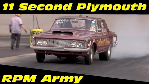 11 Second Plymouth Belvedere Drag Racing