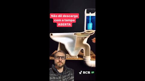 🧻 De A Descarga De Tampa Fechada Entendenda ®️©️®️🇧🇷 #saude #limpeza