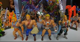 Masters of the Universe Origins He-Man 40th Anniversary 4-Pack Mattel Creations Exclusive Review!