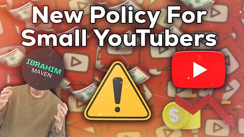 Why My Videos Are Getting Ads On Them || Policy Update For New YouTubers