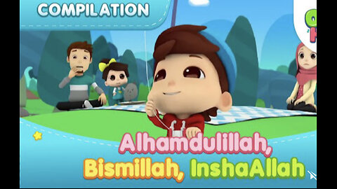 Alhamdulillah,Bismillah,InshaAllah | Islamic series and songs for kids