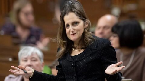 😈 CHRYSTIA THE DEVIL FREELAND IN DENIAL 🤡