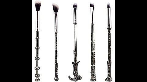 Wizard Wand Brushes,WeChip 5 PCS Makeup Brush Set for Women