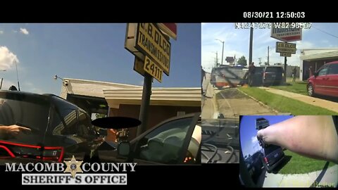 Dashcam shows car chase and capture of Minot murder suspect Kamauri Kennedy