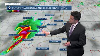 Storms on the way overnight