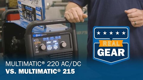 Multimatic 220 AC/DC vs. Multimatic 215 (Real Gear)