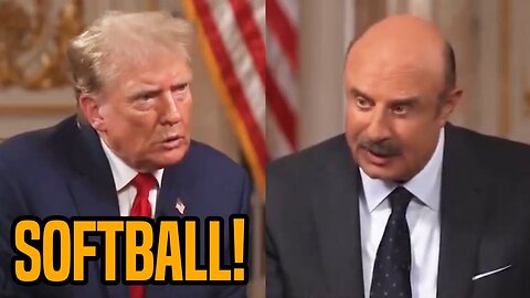 MUST-WATCH: Dr Phil sucks Trump in interview gone wrong