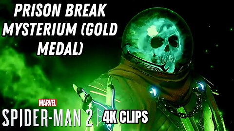 Prison Break Mysterium (Gold Medal) | Marvel's Spider-Man 2 4K Clips