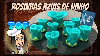 [TENDÊNCIA] Rosinhas Azuis de Leite Ninho | Novembro Azul| Faça e Venda