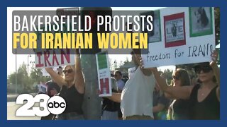Bakersfield community protests lack of women's rights in Iran