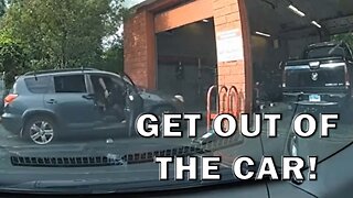 Bad Guy Takes Off With Cop And K-9 In Truck On Video! LEO Round Table S08E144