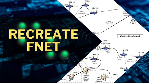 Subverting ISPs: How to Recreate FNet (Wireless Mesh Network), Explained by Douglas Terabyte