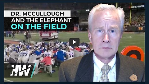 DR. MCCULLOUGH AND THE ELEPHANT ON THE FIELD