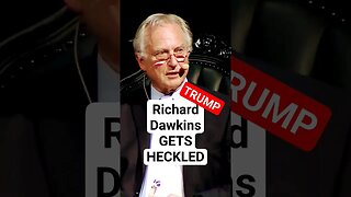 TRUMP HECKLER? #trump #richarddawkins #mattdillahunty #atheism #atheist #atheistviews #donaldtrump