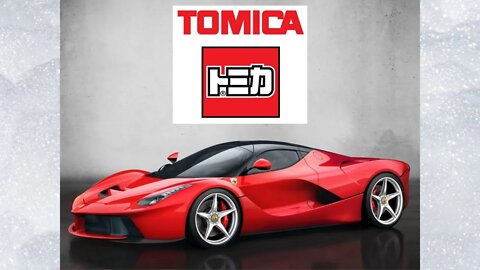 La Ferrari Miniatura da Tomica - 1:64 diecast - Linda para coleção! Ferrari