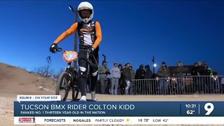 Tucson BMX rider Colton Kidd