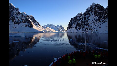 Passing through the LeMaire Channel, Antarctica