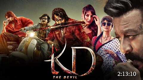 Kd The Devil Movie In Hindi Dubbed Release Date & Trailer Review | Dhruva Sarja | Sanjay Dutt |