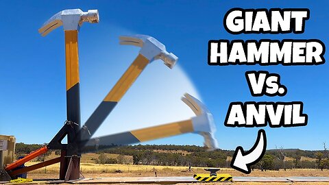 Can Our GIANT Hammer Destroy This Anvil?