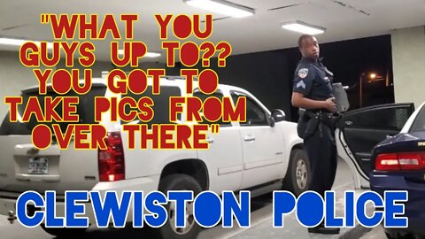Cop Admits I'm Right "This Is The Back Of A Police Station". We Can Be Here. Clewiston Police FL.