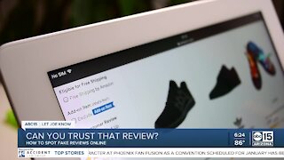 Can you trust that online review? How to spot the fakes!