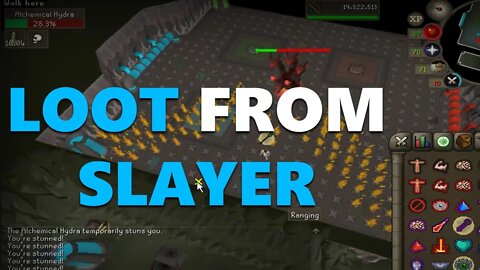 Loot from Slayer Tasks Osrs 2020 #1 Hydra Boss Drops