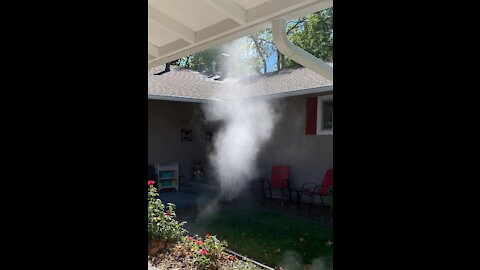 Sprinkler blow out