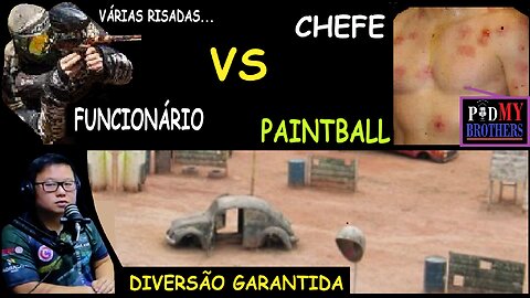 O PAINTBALL É DIVERSÃO GARANTIDA...