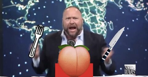 Alex Jones is ready to eat ass, after societies collapse. Maybe even before the collapse too…