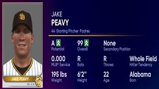 How To Create Jake Peavy MLB The Show 22