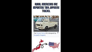 Rural Americans are importing tiny Japanese Kei trucks.