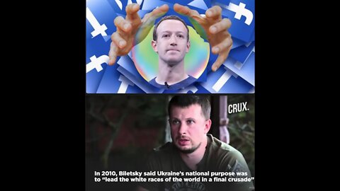 facebook and meta support Neo Nazi Azov Battalion in Ukraine but ban the #Redpill