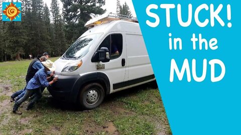 STUCK in the MUD | EP 11 Summer in our OFF GRID SELF-SUSTAINING HOME in the mountains of Colorado