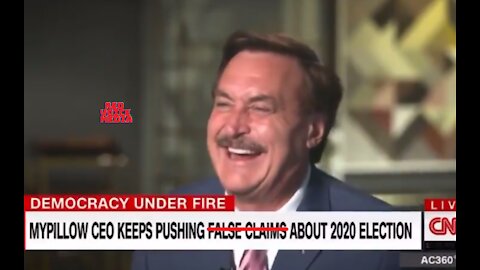 Mike Lindell HILARIOUSLY Offers CNN Reporter A Hug Since He Seems Worried About His Election Claims