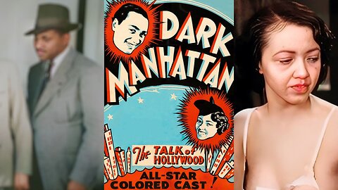 DARK MANHATTAN (1937) Ralph Cooper, Cleo Herndon, Clarence Brooks | Crime, Drama, Black Cinema | B&W