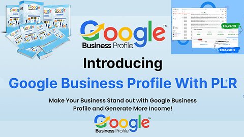 Google Business Profile With PLR Make Your Business Stand out with Google Business Profile