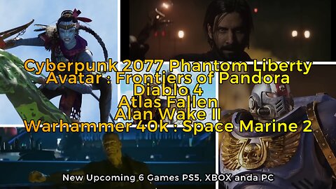 NEW Upcoming 6 Games PS5,XBOX, PC Games of 2023