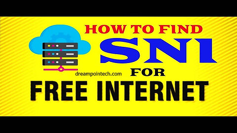 How to find a working host/bug sni for unlimited internet