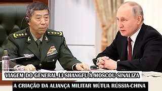 Viagem Do General Li ShangFu À Moscou Sinaliza A Criação Da Aliança Militar Mútua Rússia-China