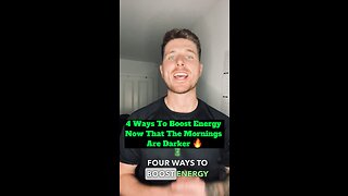 4 ways to boost energy now that it’s dark and miserable