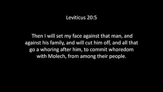 Leviticus Chapter 20