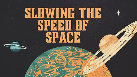 Slowing the Speed of Space: Insights from a NASA Technologist