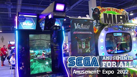 Amusement Expo 2022 - The Sega Amusements Booth