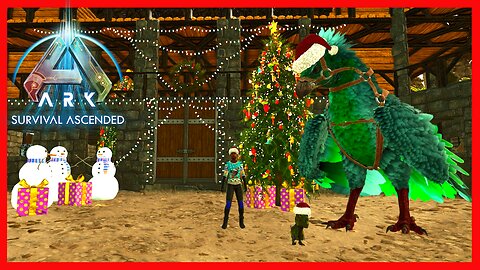 Base Decor, Christmas Stuff, & Breeding Rexs! (ep 24) #arksurvivalascended #playark